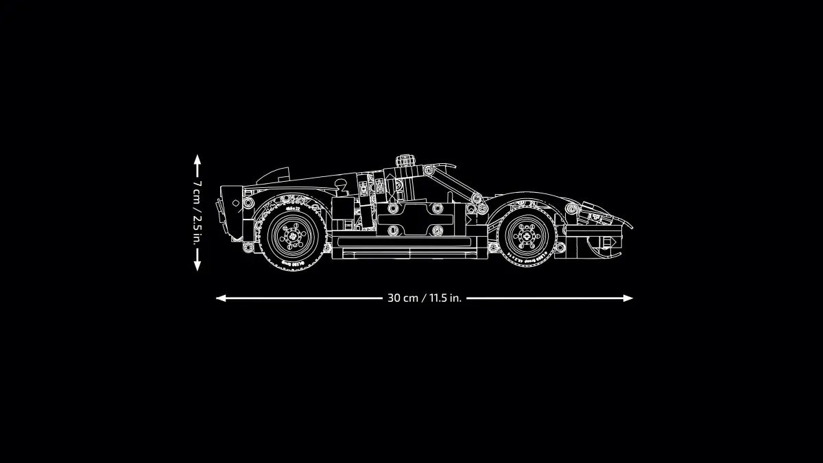 LEGO 42223 Technic 1966 Ford GT40 MKII Race Car | 793 PCS