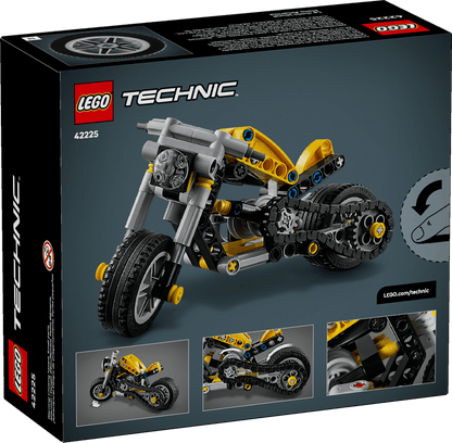 LEGO 42225 Technic Yellow Motorcycle | 151 PCS