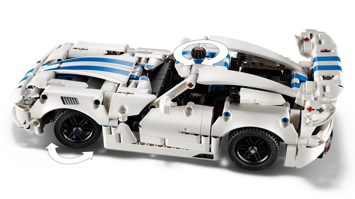 LEGO 42234 Technic Dodge Viper GTS-R Sports Car | 805 PCS