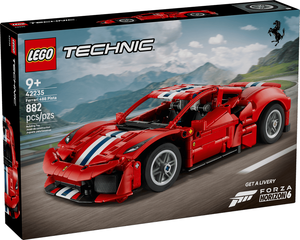 LEGO 42235 Technic Ferrari 488 Pista Car | 882 PCS – Brickmania