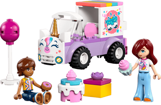 LEGO 42675 Friends Unicorn Cake Delivery Car | 67 PCS
