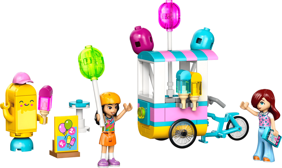 LEGO 42692 Friends Ice Cream & Balloon Stand | 107 PCS