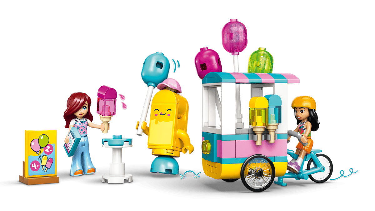 LEGO 42692 Friends Ice Cream & Balloon Stand | 107 PCS