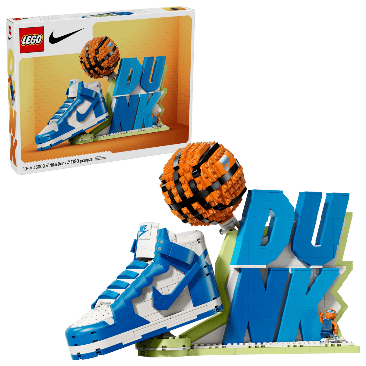 LEGO 43008  Nike Dunk x LEGO® | 1180 PCS