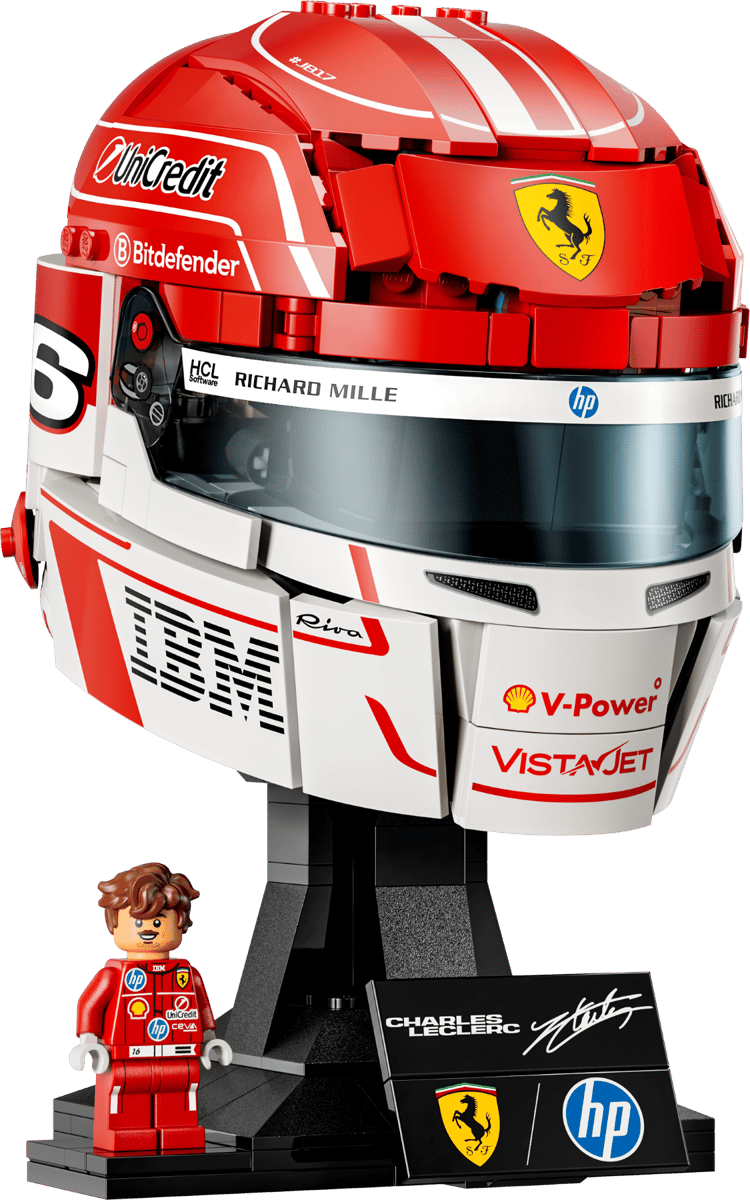 LEGO 43014 Editions Scuderia Ferrari HP Charles Leclerc Helmet | 886 PCS