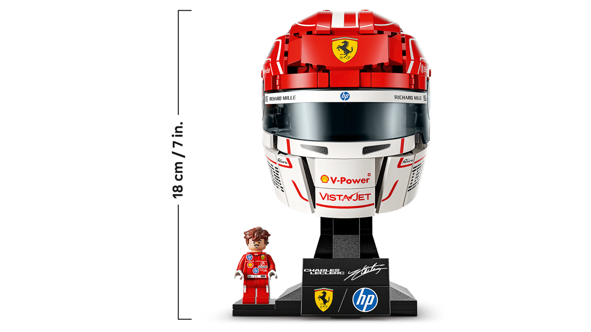 LEGO 43014 Editions Scuderia Ferrari HP Charles Leclerc Helmet | 886 PCS
