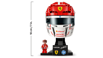 LEGO 43014 Editions Scuderia Ferrari HP Charles Leclerc Helmet | 886 PCS