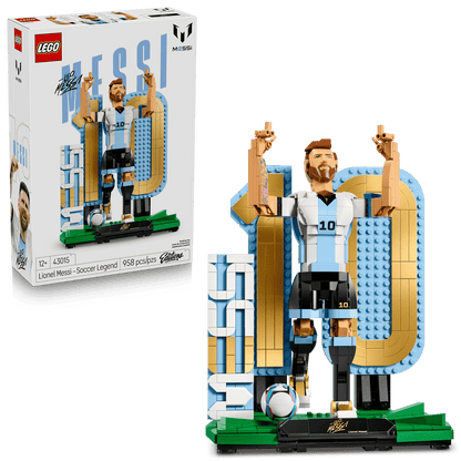 LEGO 43015 Editions Lionel Messi – Soccer Legend | 958 PCS