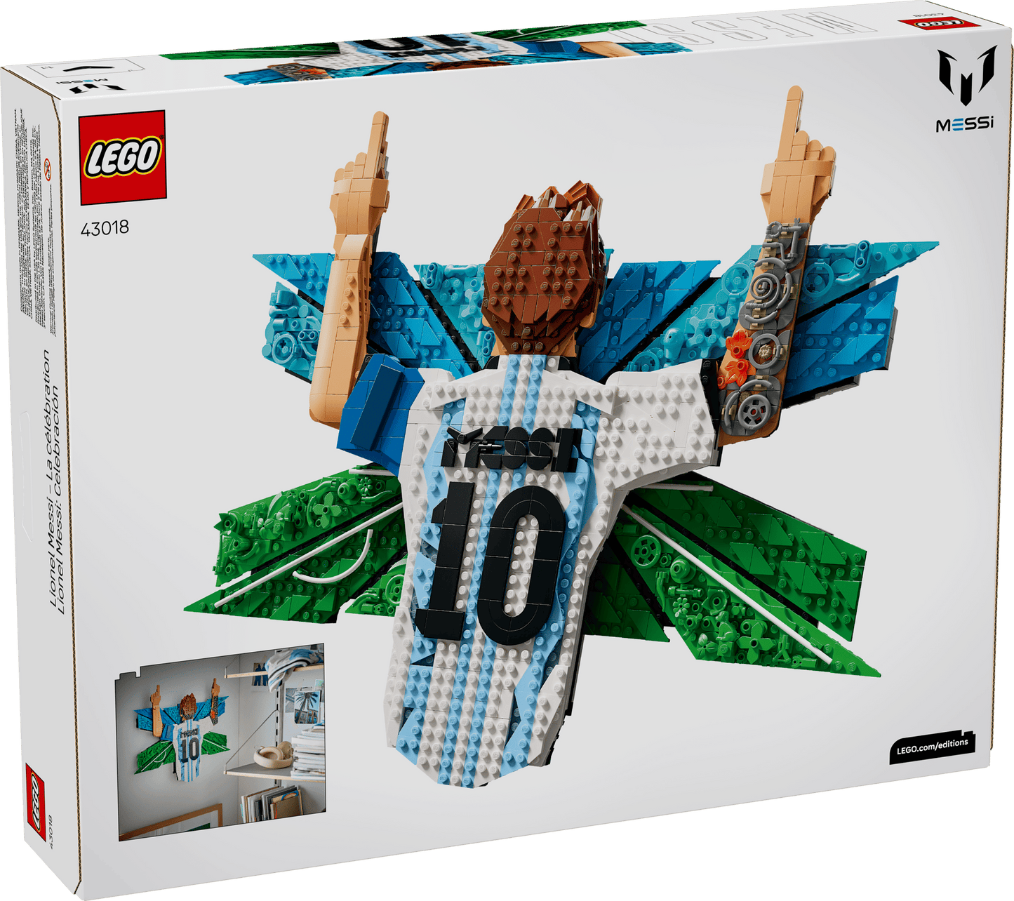 LEGO 43018 Editions Lionel Messi – Celebration | 1427 PCS