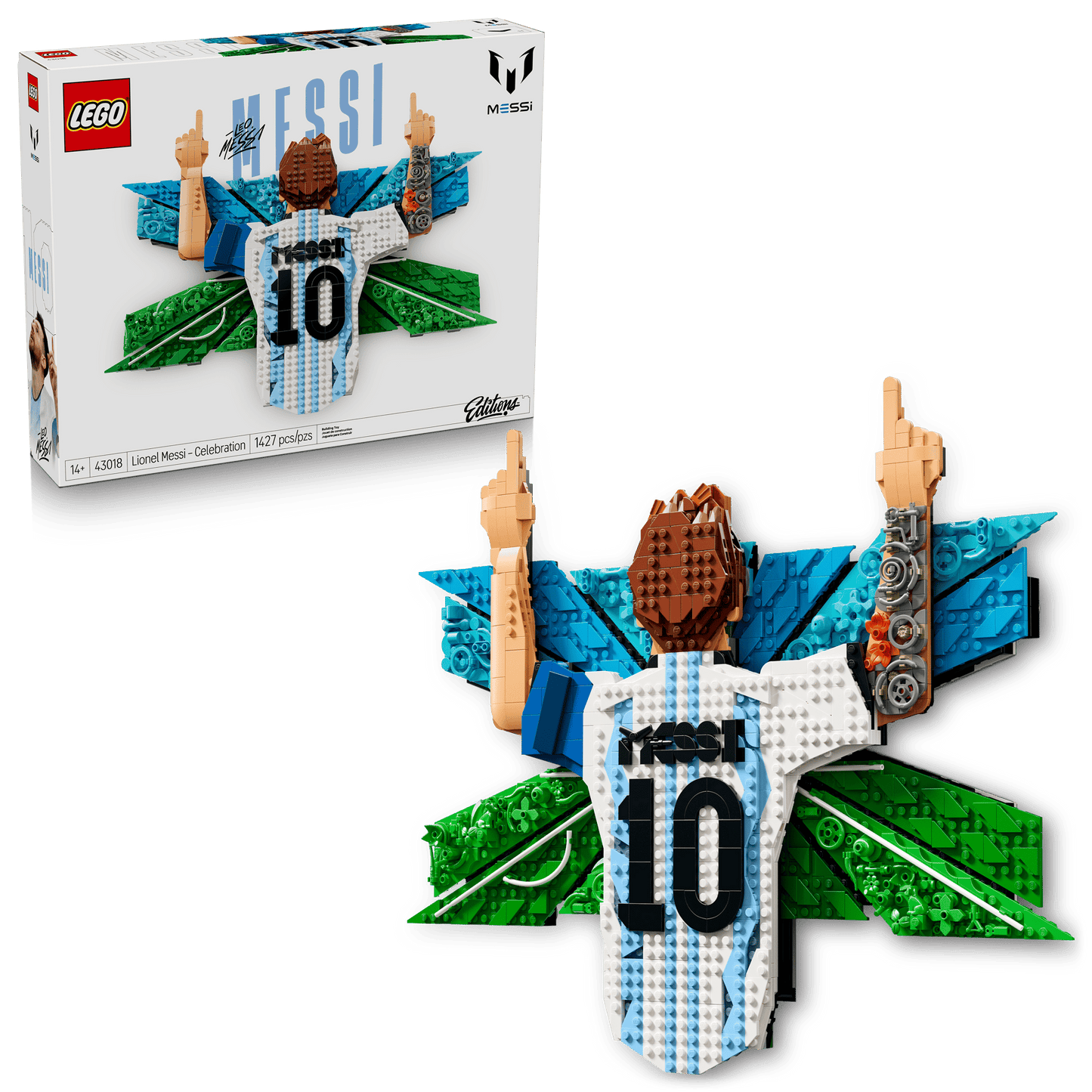 LEGO 43018 Editions Lionel Messi – Celebration | 1427 PCS