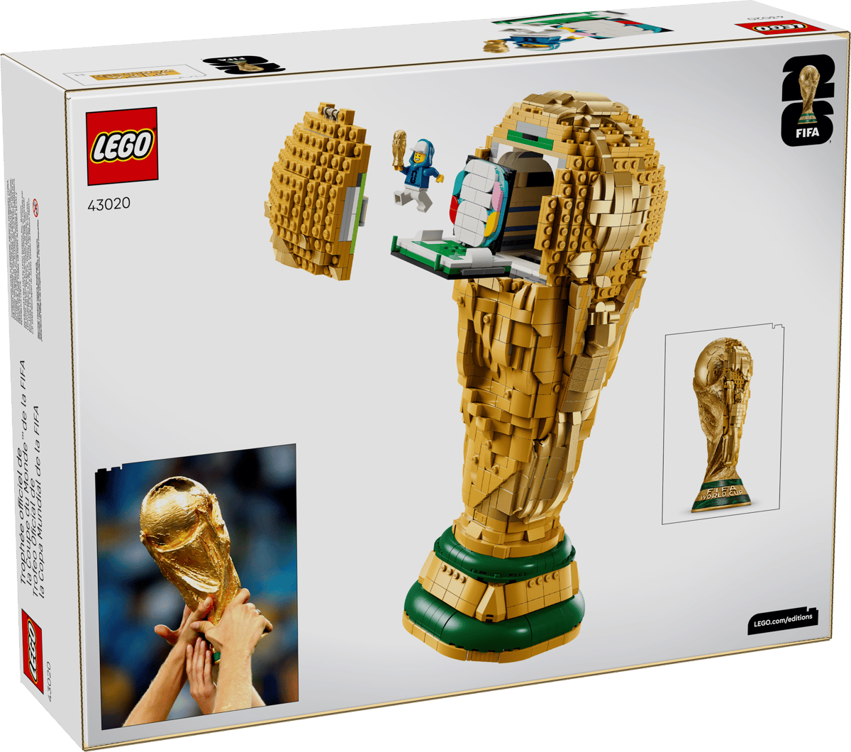LEGO 43020 Editions FIFA World Cup™ Official Trophy | 2842 PCS