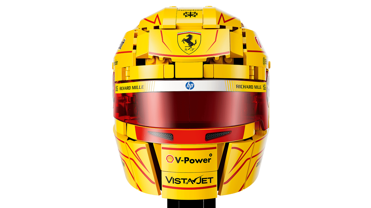 LEGO 43022 Editions Scuderia Ferrari HP Lewis Hamilton Helmet | 884 PCS
