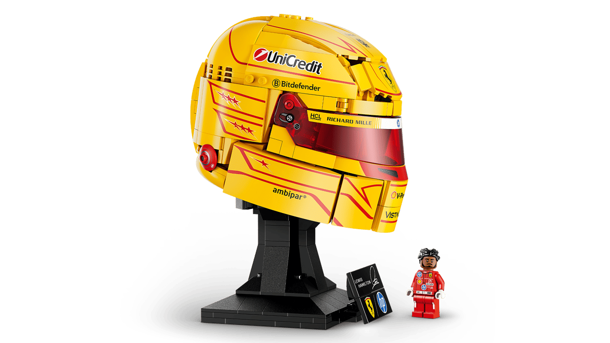 LEGO 43022 Editions Scuderia Ferrari HP Lewis Hamilton Helmet | 884 PCS