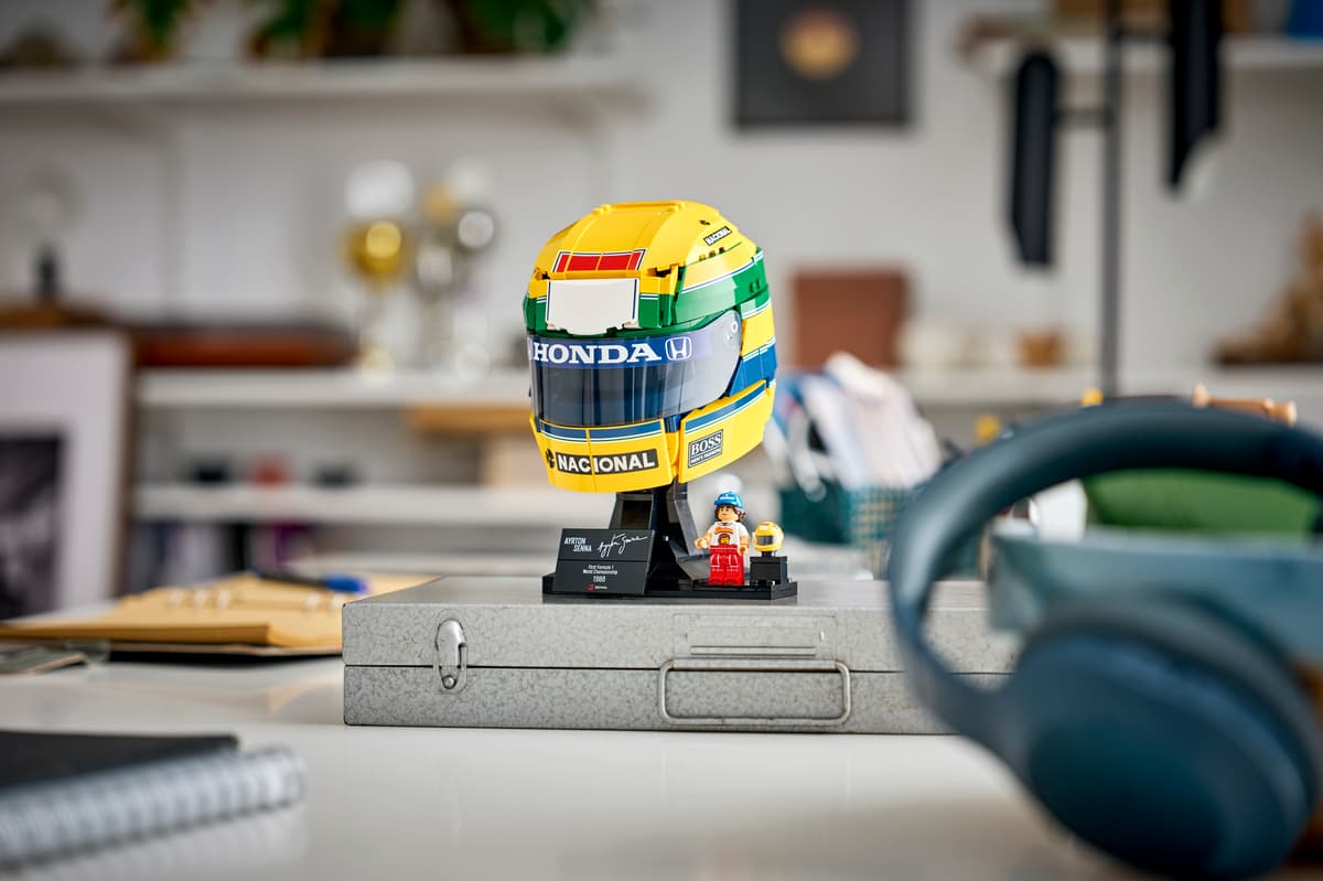 LEGO 43024 Editions Ayrton Senna Helmet | 931 PCS