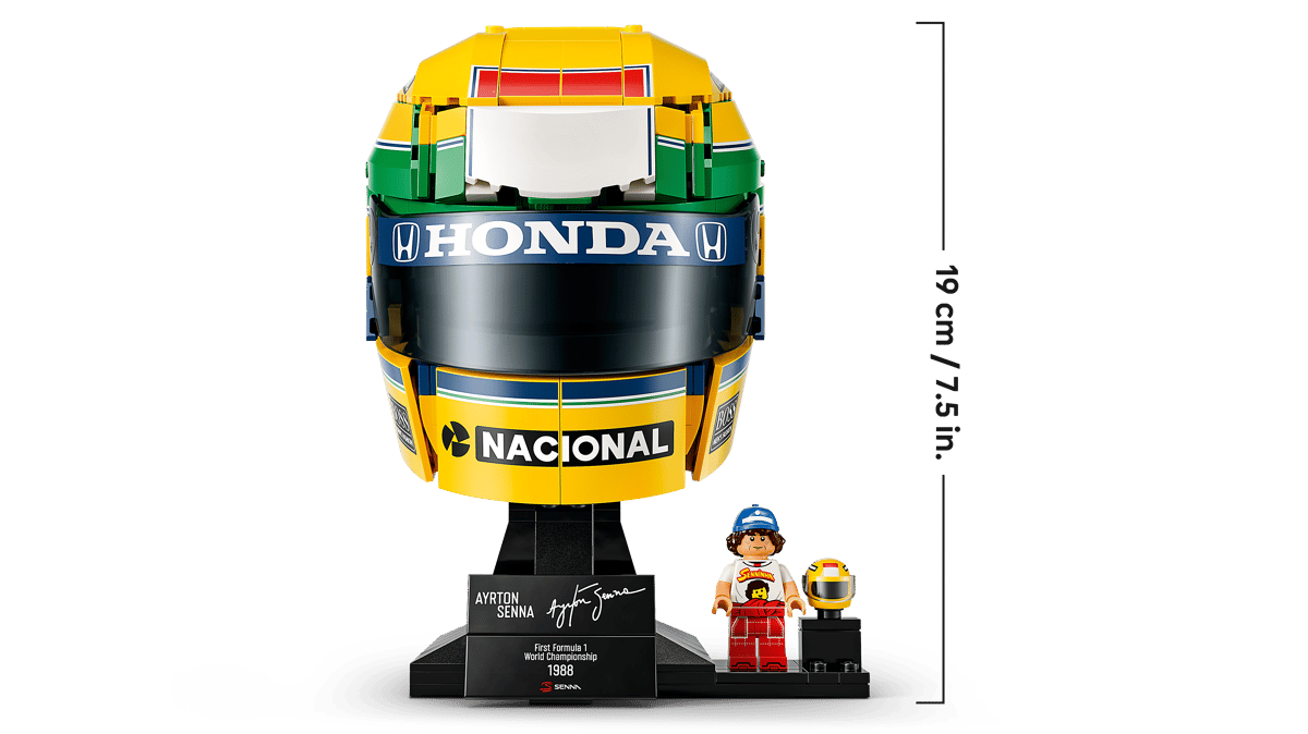 LEGO 43024 Editions Ayrton Senna Helmet | 931 PCS