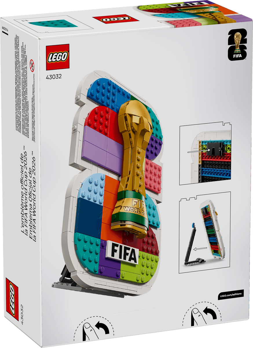 LEGO 43032 Editions FIFA World Cup 2026™ Official Emblem | 298 PCS