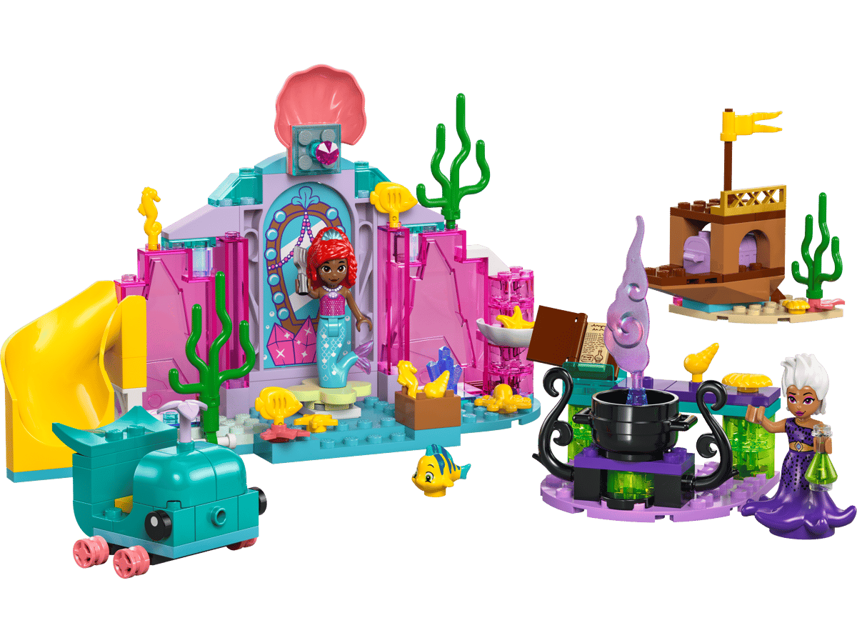 LEGO 43254 Disney Ariel's Crystal Cavern | 141 PCS | Retired
