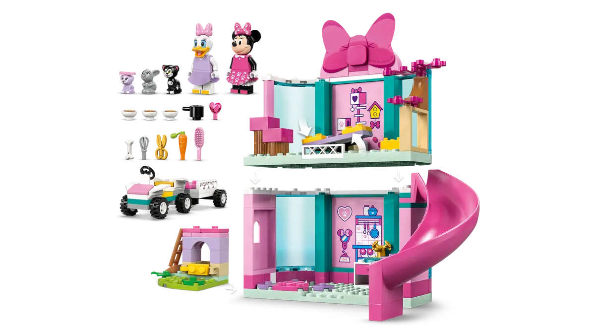LEGO 43274 Mickey & friends Minnie's Pet Hotel | 161 PCS