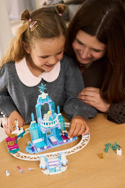 LEGO 43281 Disney Elsa's Ice Castle & Snow Ride Adventure | 216 PCS
