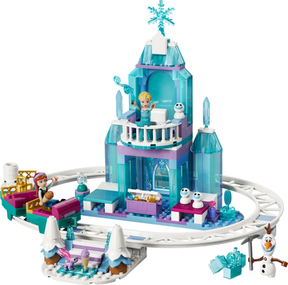 LEGO 43281 Disney Elsa's Ice Castle & Snow Ride Adventure | 216 PCS