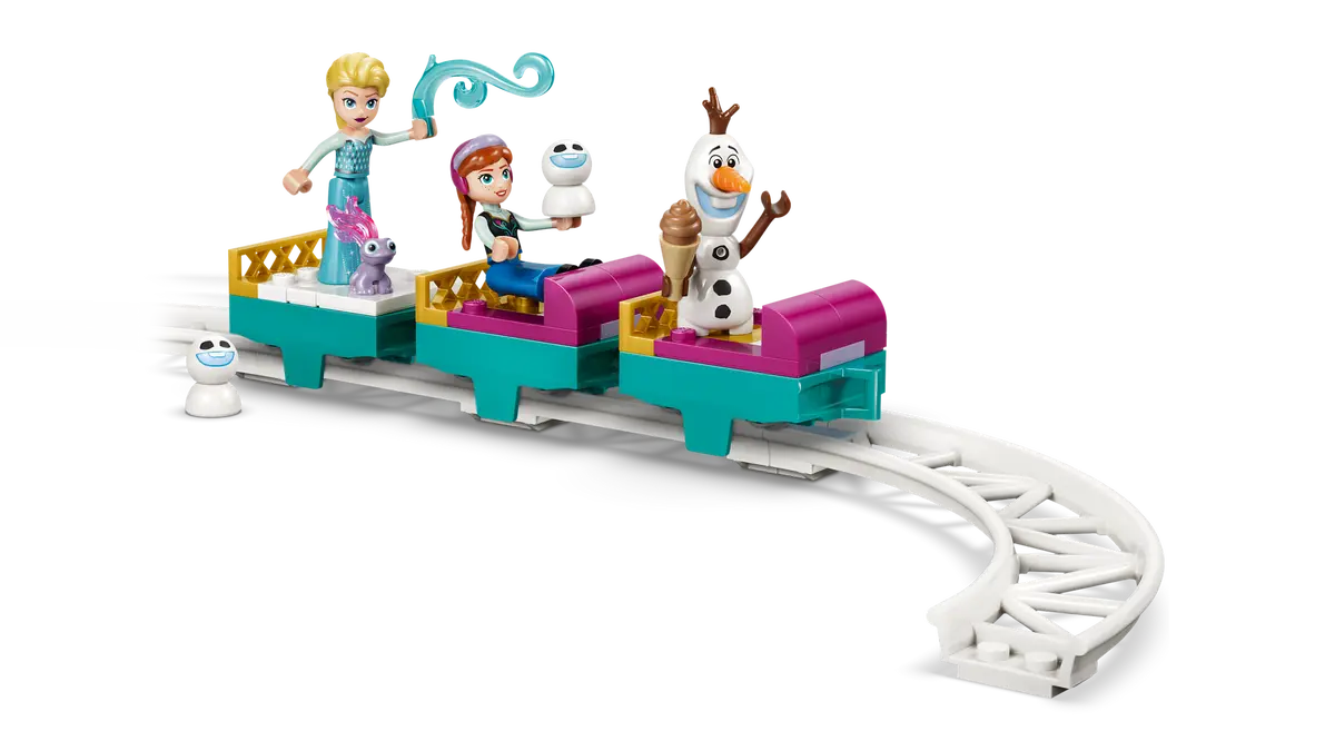 LEGO 43281 Disney Elsa's Ice Castle & Snow Ride Adventure | 216 PCS