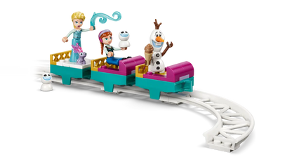 LEGO 43281 Disney Elsa's Ice Castle & Snow Ride Adventure | 216 PCS