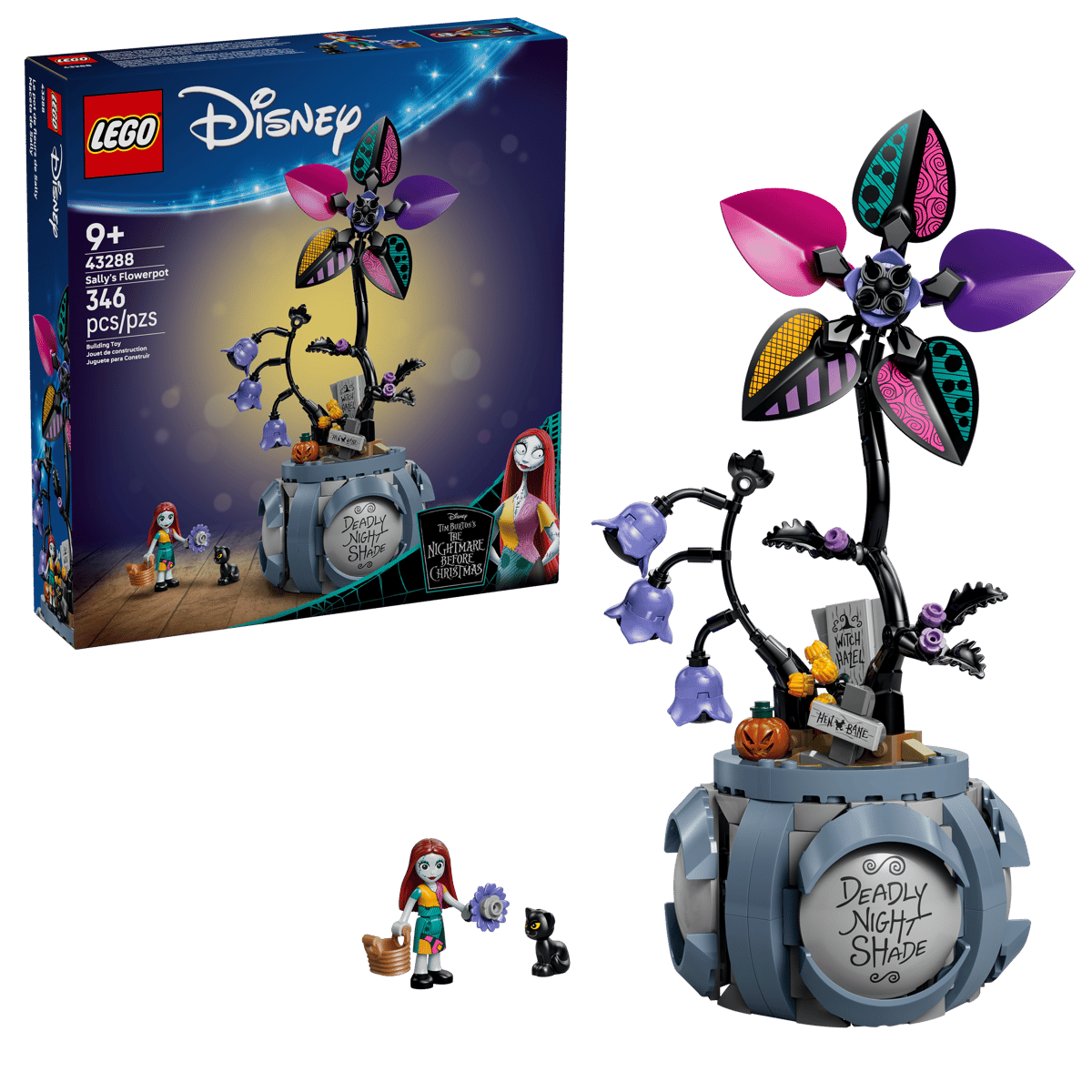 LEGO 43288 Disney Sally's Flowerpot | 346 PCS
