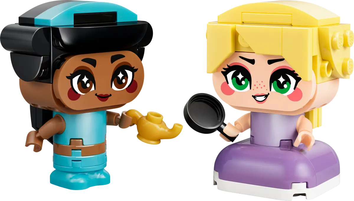 LEGO 43303 Disney Mini Jasmine & Rapunzel | 59 PCS