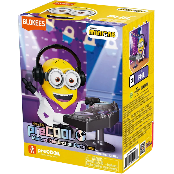 Blokees Minions 74851-74854 preCOOL Celebration Party Series
