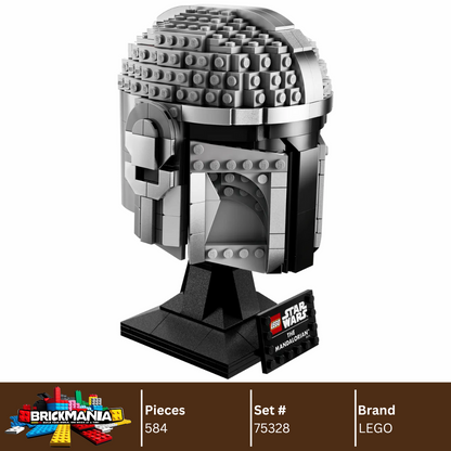 LEGO 75328 Star Wars The Mandalorian™ Helmet | 584 PCS | Damaged box