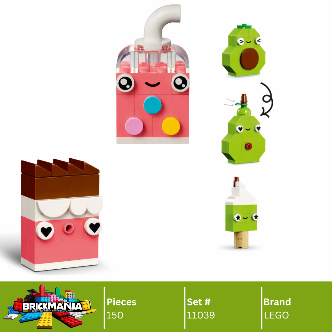 LEGO 11039 Creative Food Friends | 150 PCS