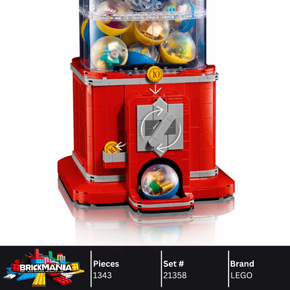 LEGO 21358 Ideas Minifigure Vending Machine | 1343 PCS
