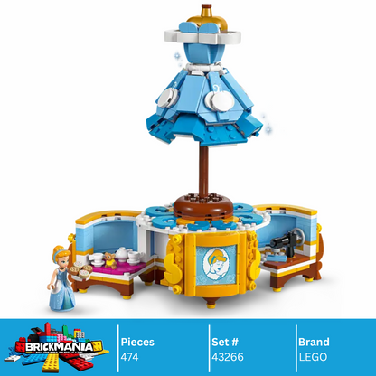 LEGO 43266 Disney Cinderella's Dress | 474 PCS