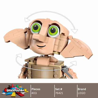 LEGO 76421 Dobby™ the House-Elf | 403 PCS
