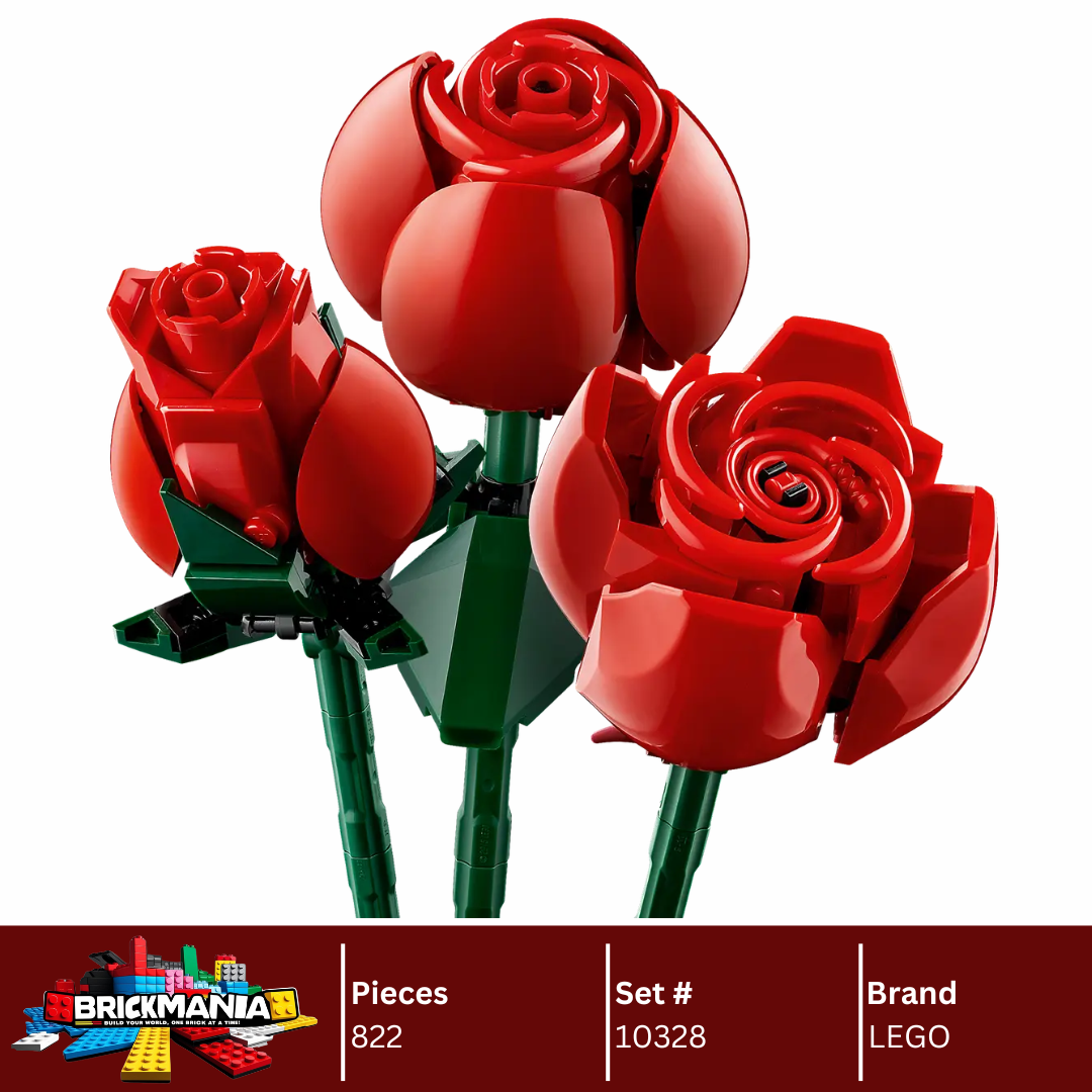 LEGO 10328 Botanicals Bouquet of Roses | 822 PCS