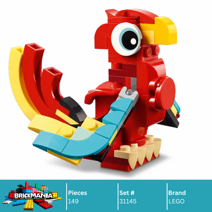 LEGO 31145 Creator 3in1 Red Dragon | 149 PCS