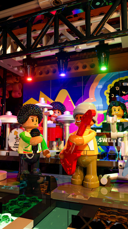 Lumibricks F9068 Factory House of Music Building Toy Set | 2654 PCS