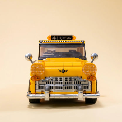 Pantasy 85017 Retro Collection New York Yellow Cab Building Toy Set | 1601 PCS