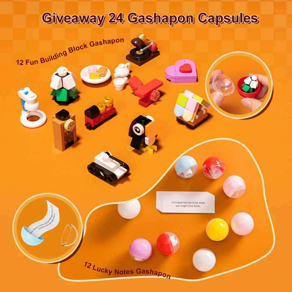 Pantasy 85016 Retro Collection Gumball machine Building Toy Set | 936 PCS