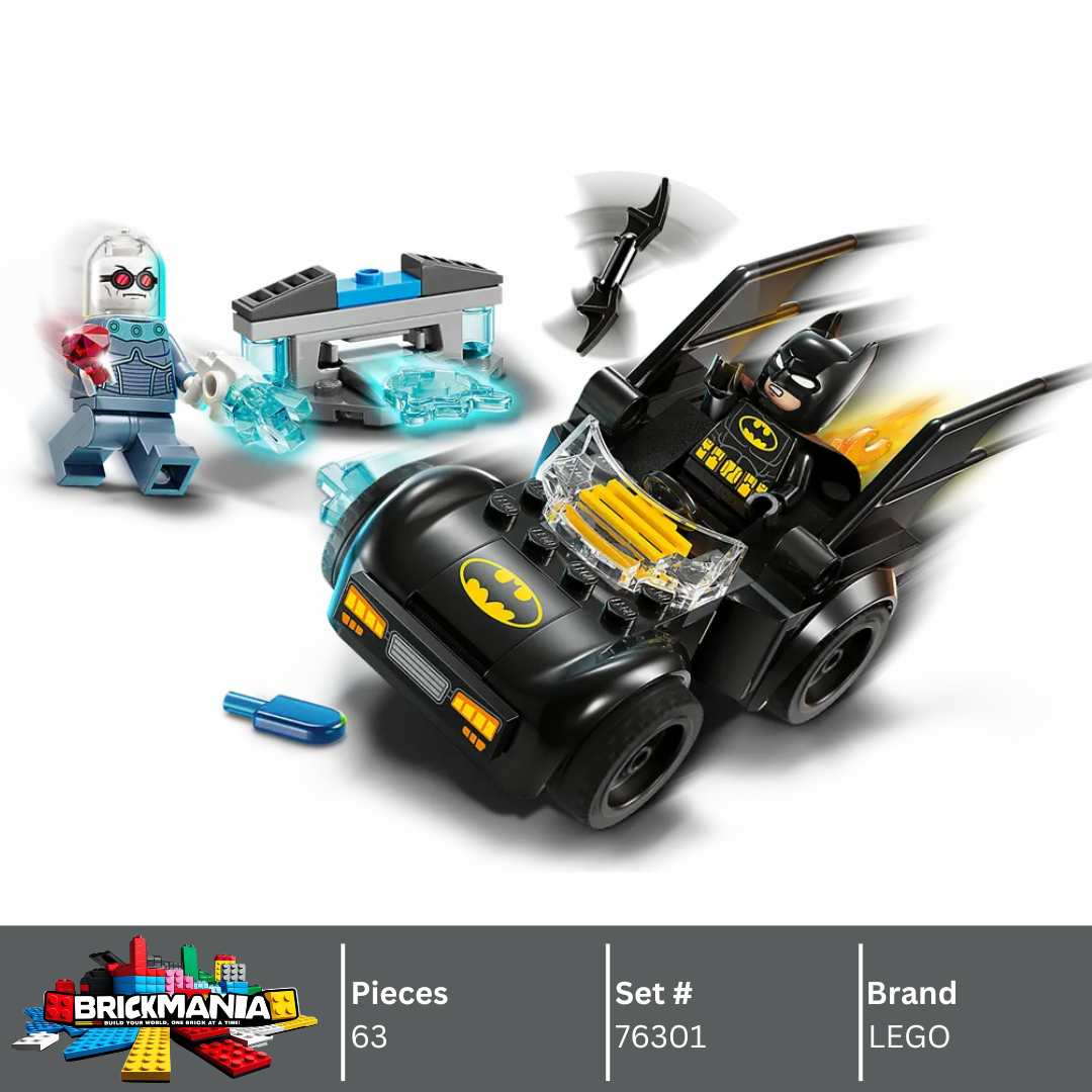 LEGO 76301 Batman™ & Batmobile™ vs. Mr. Freeze™ | 63 PCS