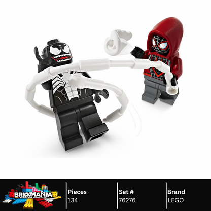 LEGO 76276 Marvel Venom Mech Armor vs. Miles Morales | 134 PCS