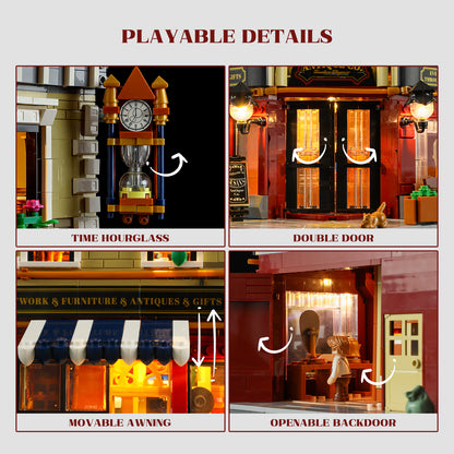 Lumibricks F9033 Antique Store (Antique Co.)  Building Toy Set | 2847 PCS