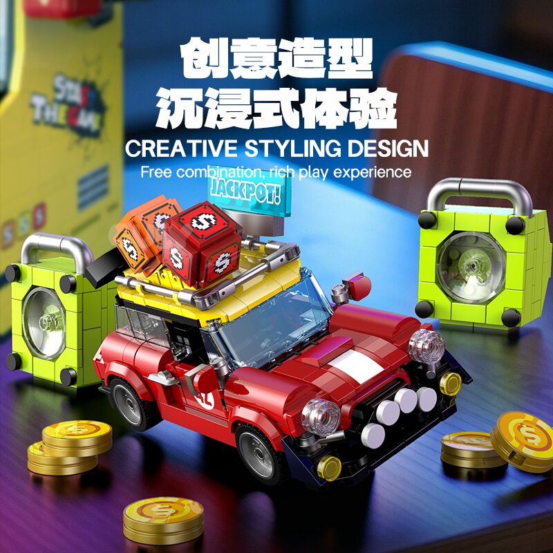GULY 60542 Creative Fruit Arcade Building Set | 3571 PCS