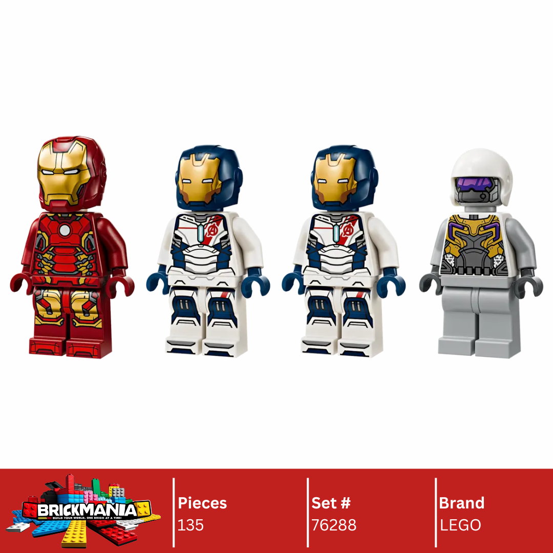 LEGO 76288 Marvel Iron Man & Iron Legion vs. Hydra Soldier | 135 PCS | Damaged box