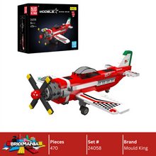 Mould King 24058 Racing Airplane Model Building Toy Set | 470 PCS
