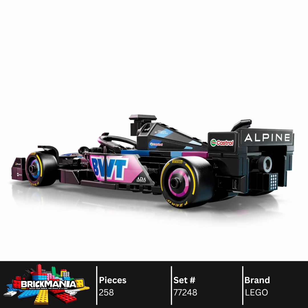 LEGO 77248 BWT Alpine F1® Team A524 Race Car | 258 PCS