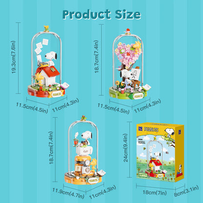 Pantasy 86901 Snoopy Red House Daydreams Building Toy Set | 226 PCS