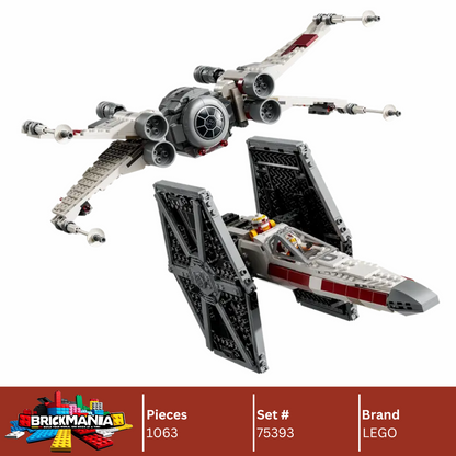 LEGO 75393 Star Wars TIE Fighter & X-Wing Mash-up | 1063 PCS