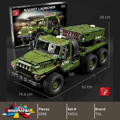 TGL T4011 Katyusha Rocket Launcher Building Toy Set | 2268 PCS