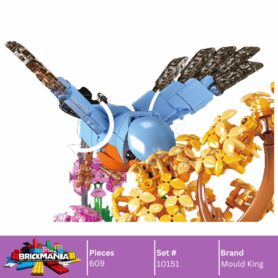Mould King 10151 Robin Bird Building Toy Set | 609 PCS